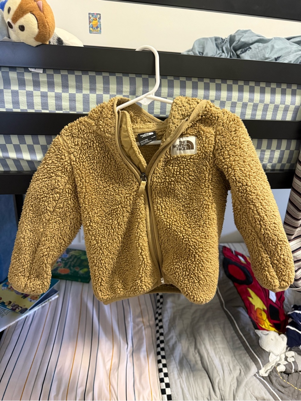 The North Face Toddler Sherpa Hoodie Jacket size 18-24 months